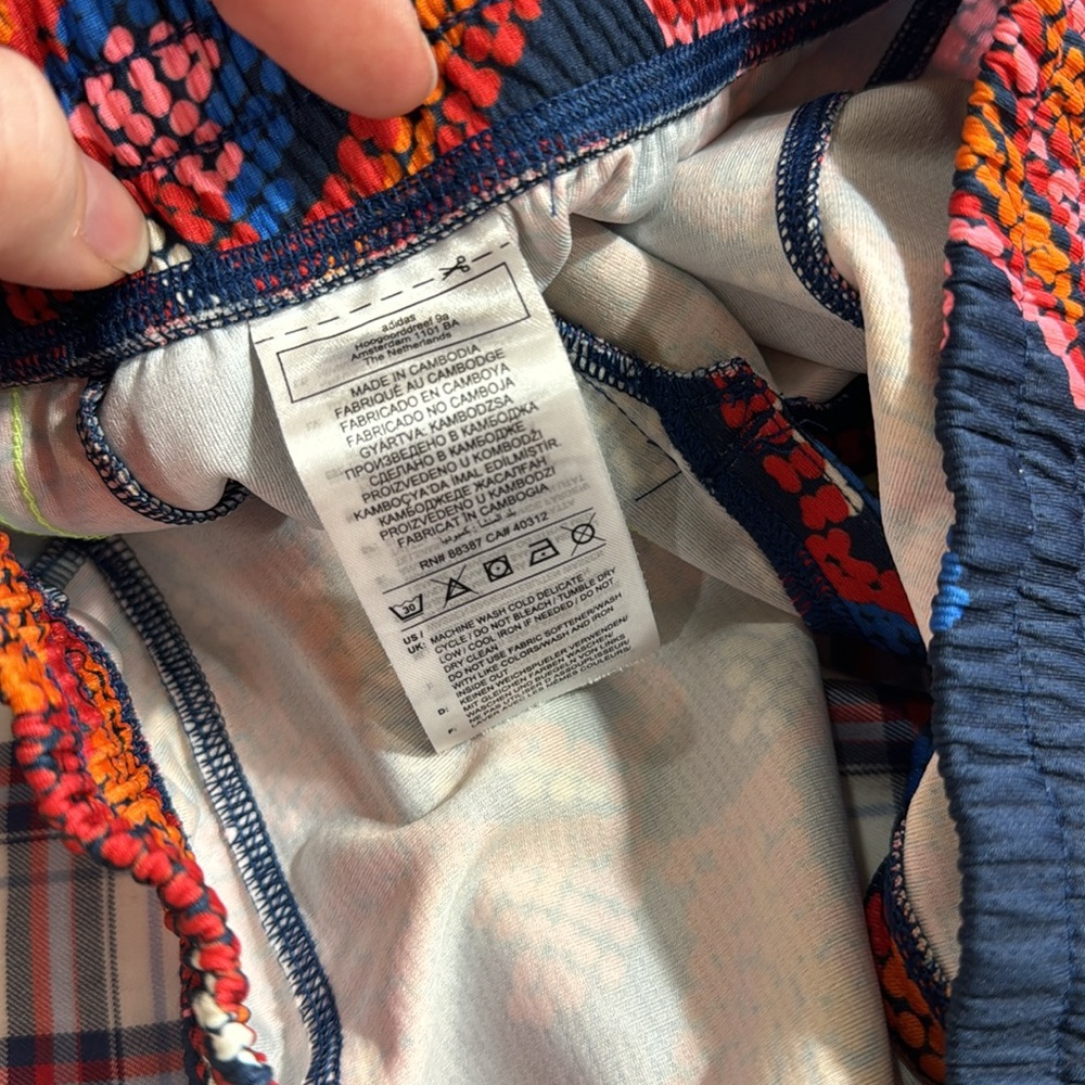 FARM RIO x ADIDAS TRAINING PACER SHORTS XS - Picture 10 of 10